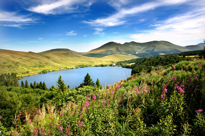 randonnée tout confort en étoile en Auvergne