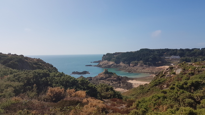 randonnée dans les îles anglo-Normandes